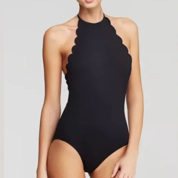 Marysia Mott Maillot - Black scalloped one piece - Picture 1 of 9